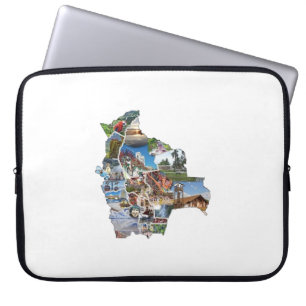 Capa para laptop recuerdo de Bolivia Fodral