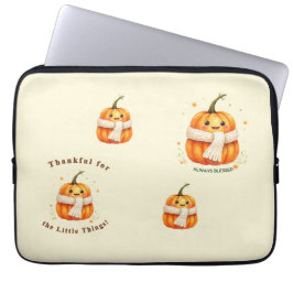 Capa para notebook Abobrinha Feliz Laptop Fodral