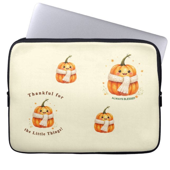 Capa para notebook Abobrinha Feliz Laptop Fodral (Framsidan)