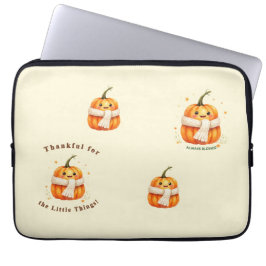 Capa para notebook Abobrinha Feliz Laptop Fodral