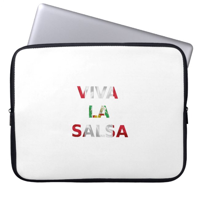 Capa para notebook Viva la salsa Perú Laptop Fodral (Framsidan)