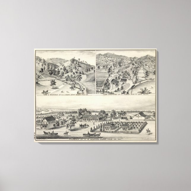 Capay egendom canvastryck (Framsida)