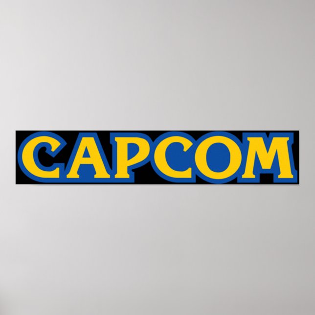 Capcom-Logotyp Poster (Framsidan)