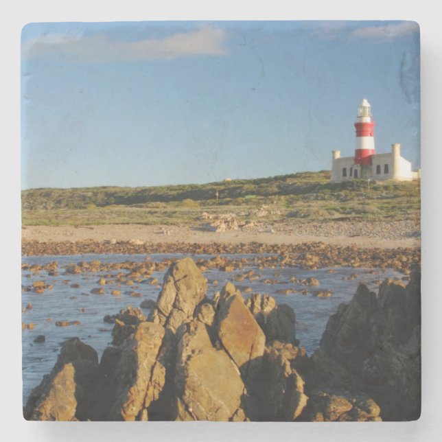 Cape Agulhas fyr, Västra Kapprovinsen 2 Stenunderlägg (Framsidan)