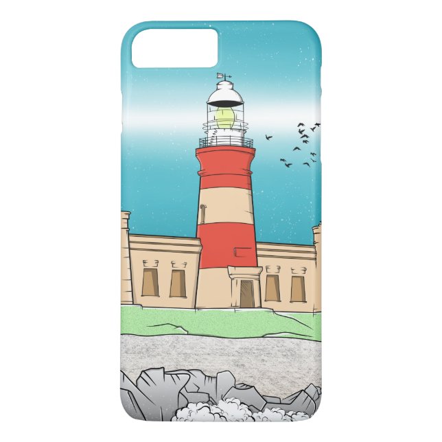 Cape Agulhas Lighthouse Case-Mate iPhone Skal (Baksida)