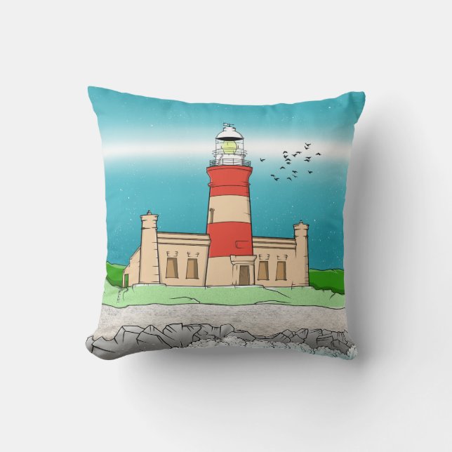 Cape Agulhas Lighthouse Kudde (Framsida)