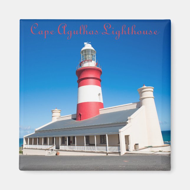 Cape Agulhas Lighthouse Magnet (Framsidan)