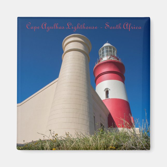 Cape Agulhas Lighthouse Magnet (Framsidan)