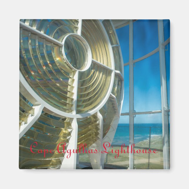 Cape Agulhas Lighthouse Magnet (Framsidan)