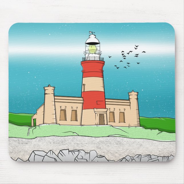 Cape Agulhas Lighthouse Musmatta (Framsidan)