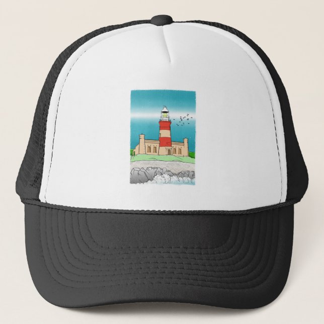Cape Agulhas Lighthouse SHIRT AMAZON Keps (Framsida)
