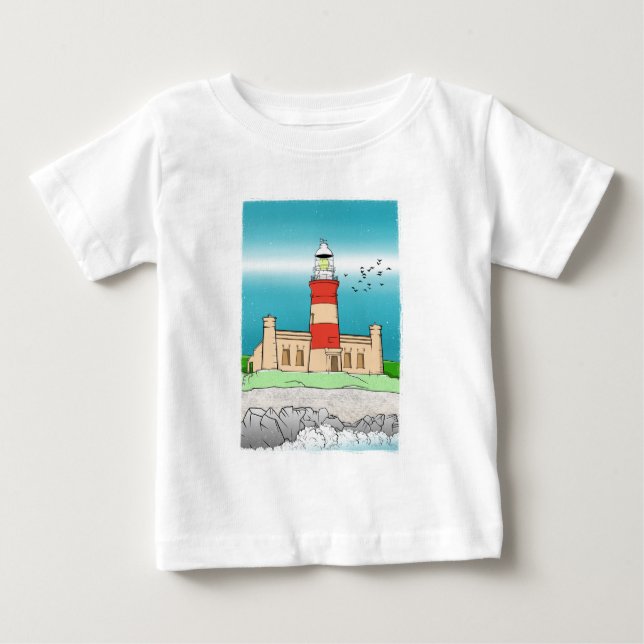 Cape Agulhas Lighthouse SHIRT AMAZON T Shirt (Framsida)