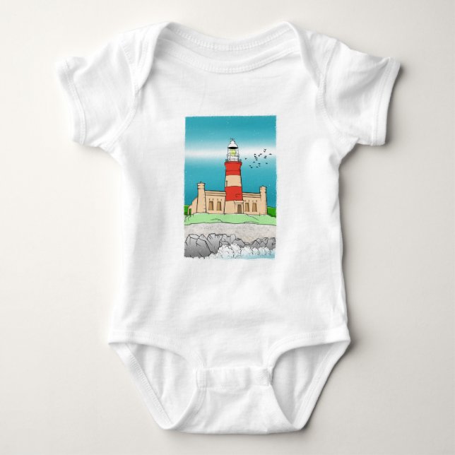 Cape Agulhas Lighthouse SHIRT AMAZON T Shirt (Framsida)