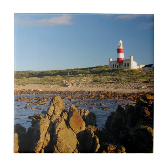 Cape Agulhas Lighthouse, Västra Kapprovinsen 2 Kakelplatta (Framsidan)