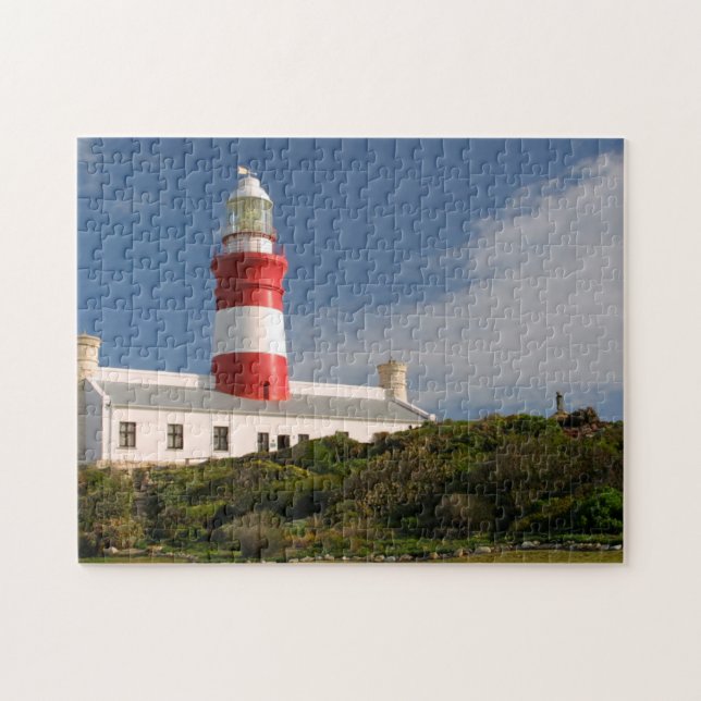 Cape Agulhas Lighthouse, Västra Kapprovinsen 3 Pussel (Horisontell)