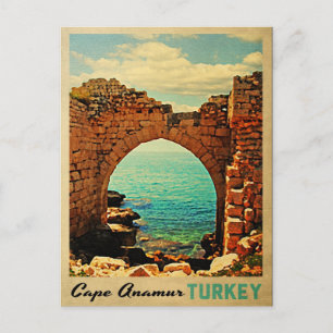 Cape Anamur Turkiet Vykort