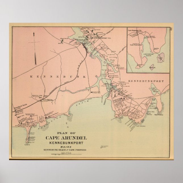 Cape Arundel, Kennebunkport, Maine Poster (Framsidan)