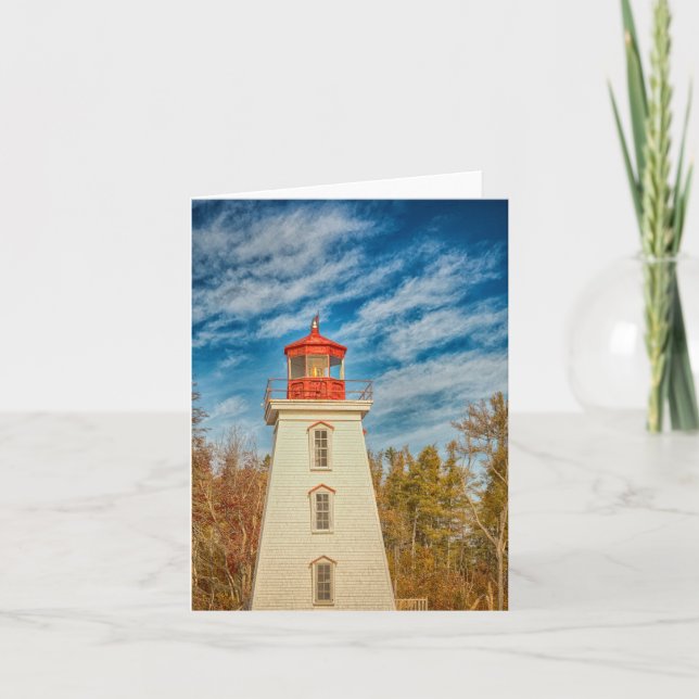 Cape Bear Lighthouse Kort (Framsida)