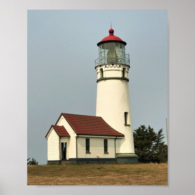 Cape Blanco Lighthouse, ELLER Poster (Framsidan)