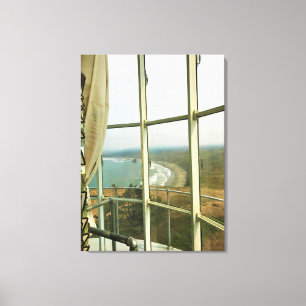 Cape Blanco Lighthouse, Oregon Kusten Canvastryck