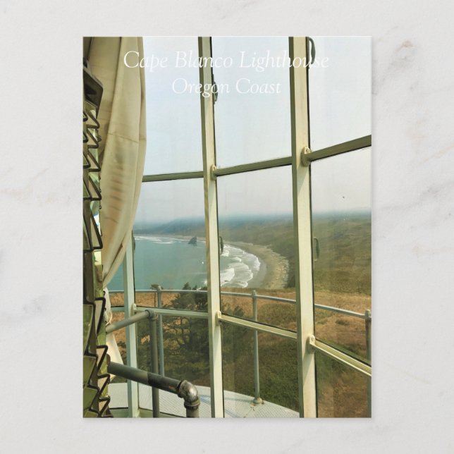 Cape Blanco Lighthouse, Oregon Kusten Vykort (Framsida)
