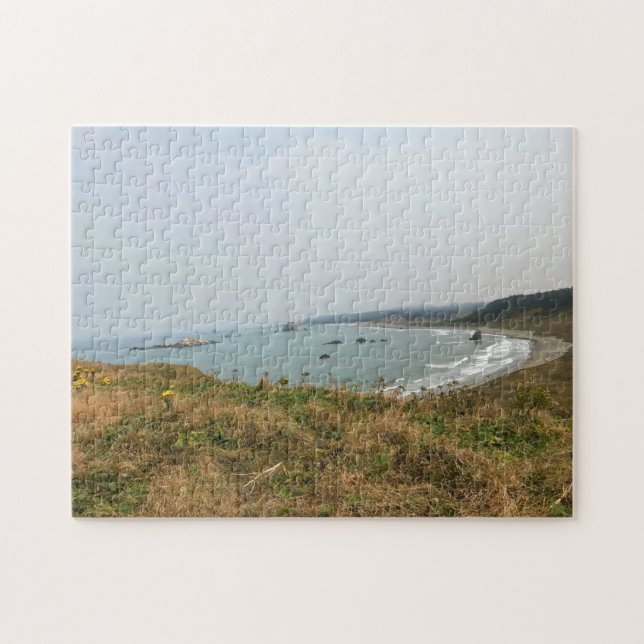 Cape Blanco State Park, Oregon Kusten Pussel (Horisontell)
