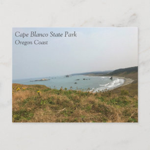 Cape Blanco State Park, Oregon Kusten Vykort