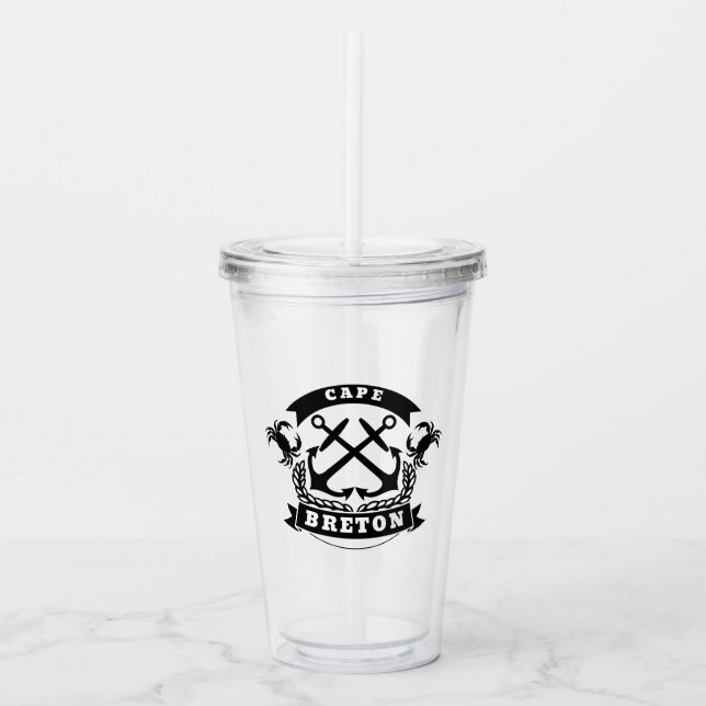 Cape Breton Crabby Tumbler Take Away Mugg (Framsida)
