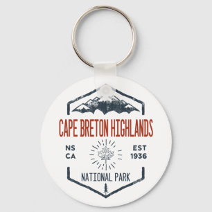 Cape Breton Highlands National Park Kanada Nyckelring