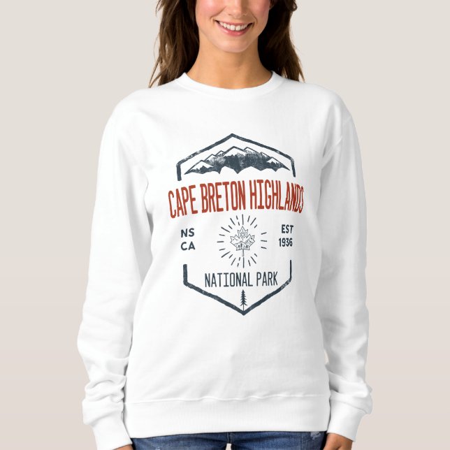 Cape Breton Highlands National Park Kanada T Shirt (Framsida)