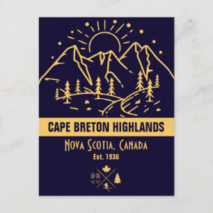 Cape Breton Highlands National Park Kanada Vykort