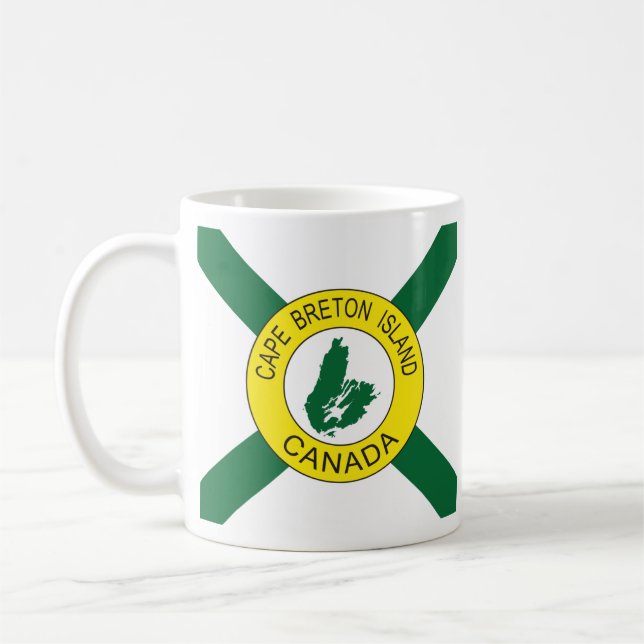 Cape Breton Island Flagga (inofficiell), Nova Scot Kaffemugg (Vänster)