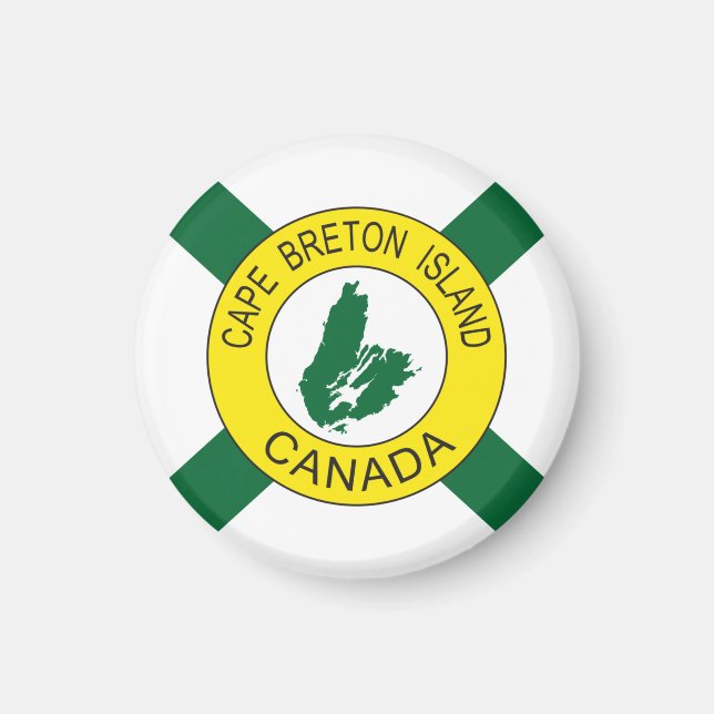 Cape Breton Island Flagga (inofficiell), Nova Scot Magnet (Framsidan)