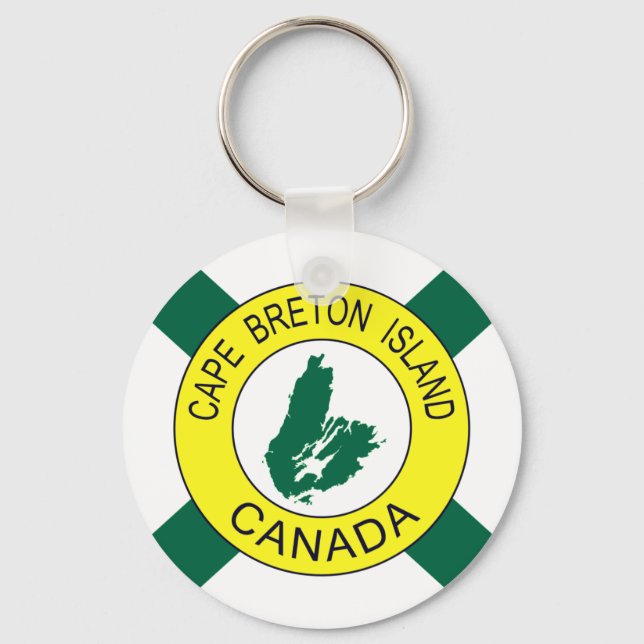 Cape Breton Island Flagga (inofficiell), Nova Scot Nyckelring (Framsida)