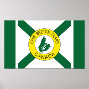 Cape Breton Island Flagga (inofficiell), Nova Scot Poster