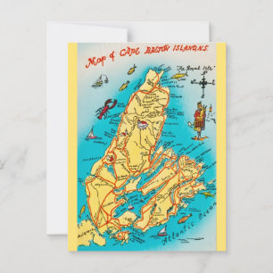 Cape Breton Islands vykort