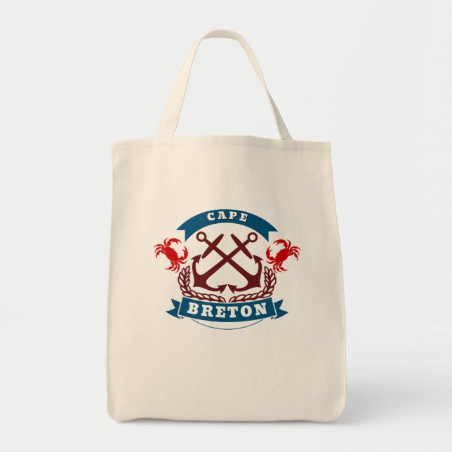 Cape Breton Krabba & Ankare Tygkasse (Framsidan)