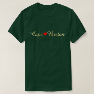 Cape Breton Nova Scotia Halifax Customize Kanada T Shirt