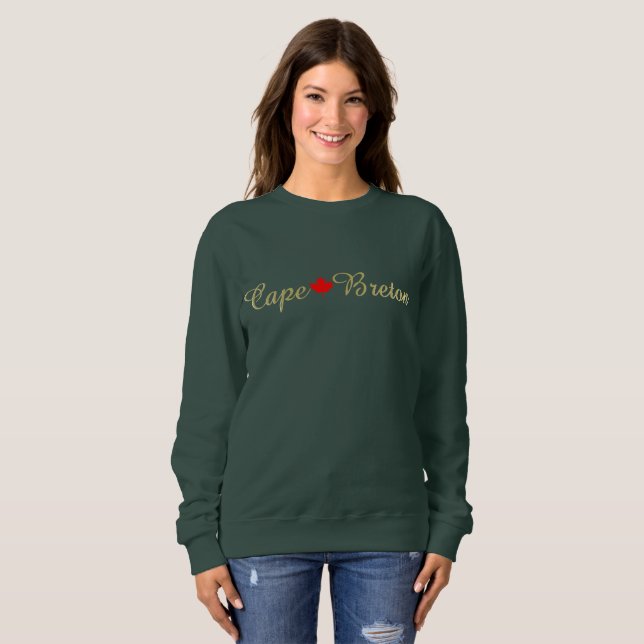 Cape Breton Nova Scotia Halifax Customize Kanada T Shirt (Hel framsida)