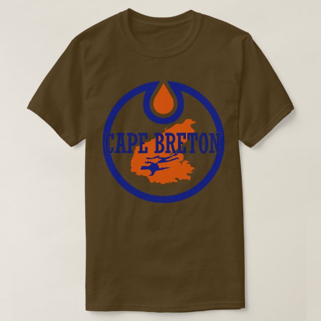 Cape Breton Oilers T Shirt (Design framsida)