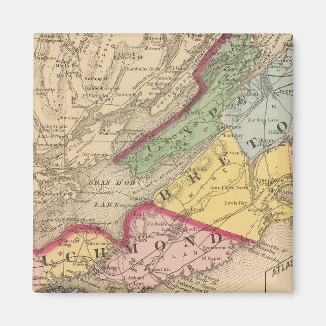 Cape Breton, Richmond County, NS Magnet (Framsidan)
