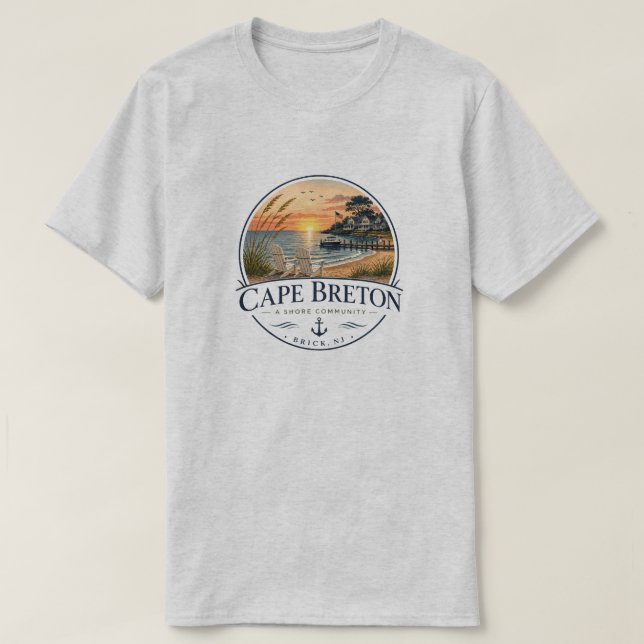 Cape Breton Shore Community T-shirt (Design framsida)