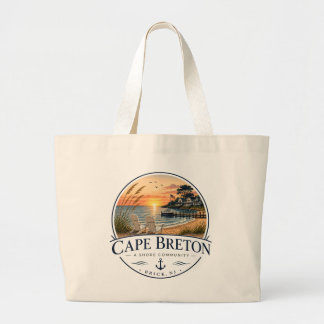 Cape Breton Shore Community-taska Jumbo Tygkasse