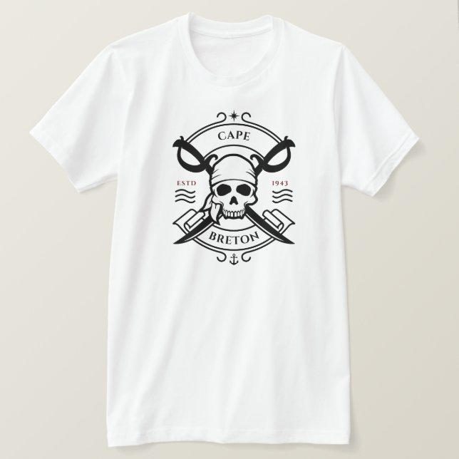 Cape Breton Sjörövar T-shirt (Design framsida)
