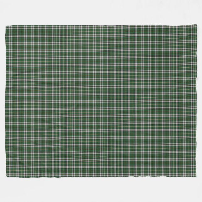 Cape Breton Tartan Anpassningsbar grönt Play Fleecefilt (Framsidan (Horisontell))