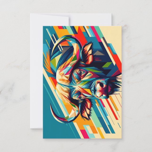 Cape Buffalo Notecard (Framsida)