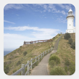 Cape Byron Lighthouse, Cape Byron (Australiens 2 Fyrkantigt Klistermärke