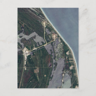 Cape Canaveral Aerial Shot Vykort