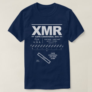 Cape Canaveral AFS Luft Force Station XMR T-Shirt
