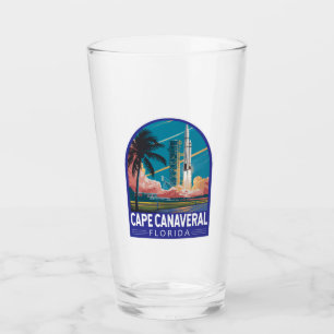 Cape Canaveral Florida Illustration Travel Art Glaskopp